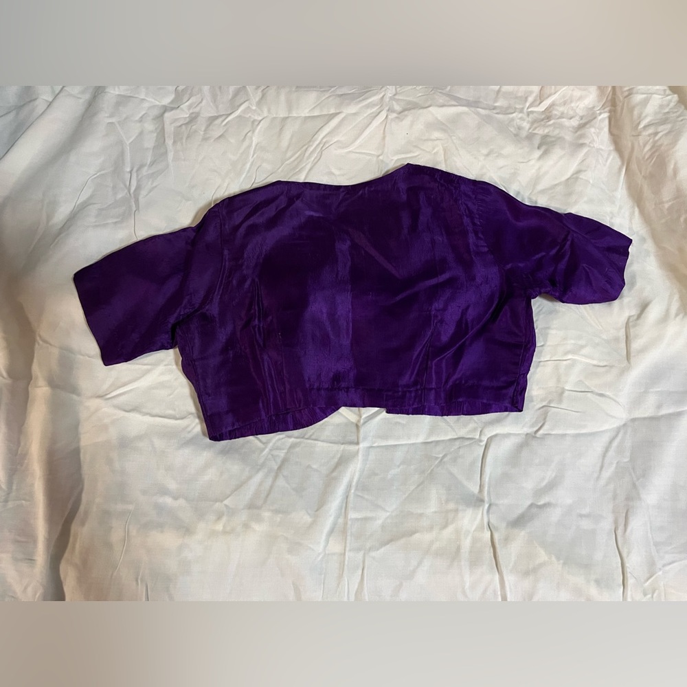 Short Purple Top